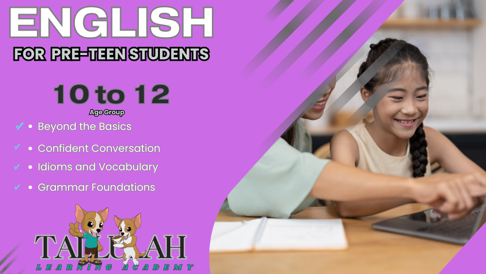 Inglés para preadolescentes